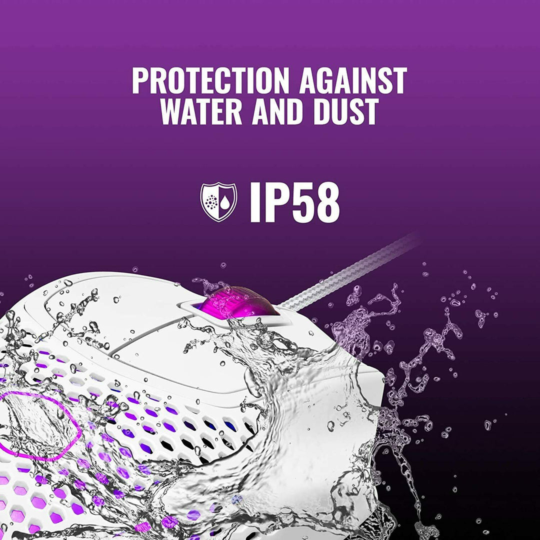 Cooler Master MM720 White Glossy Lightweight Gaming Mouse