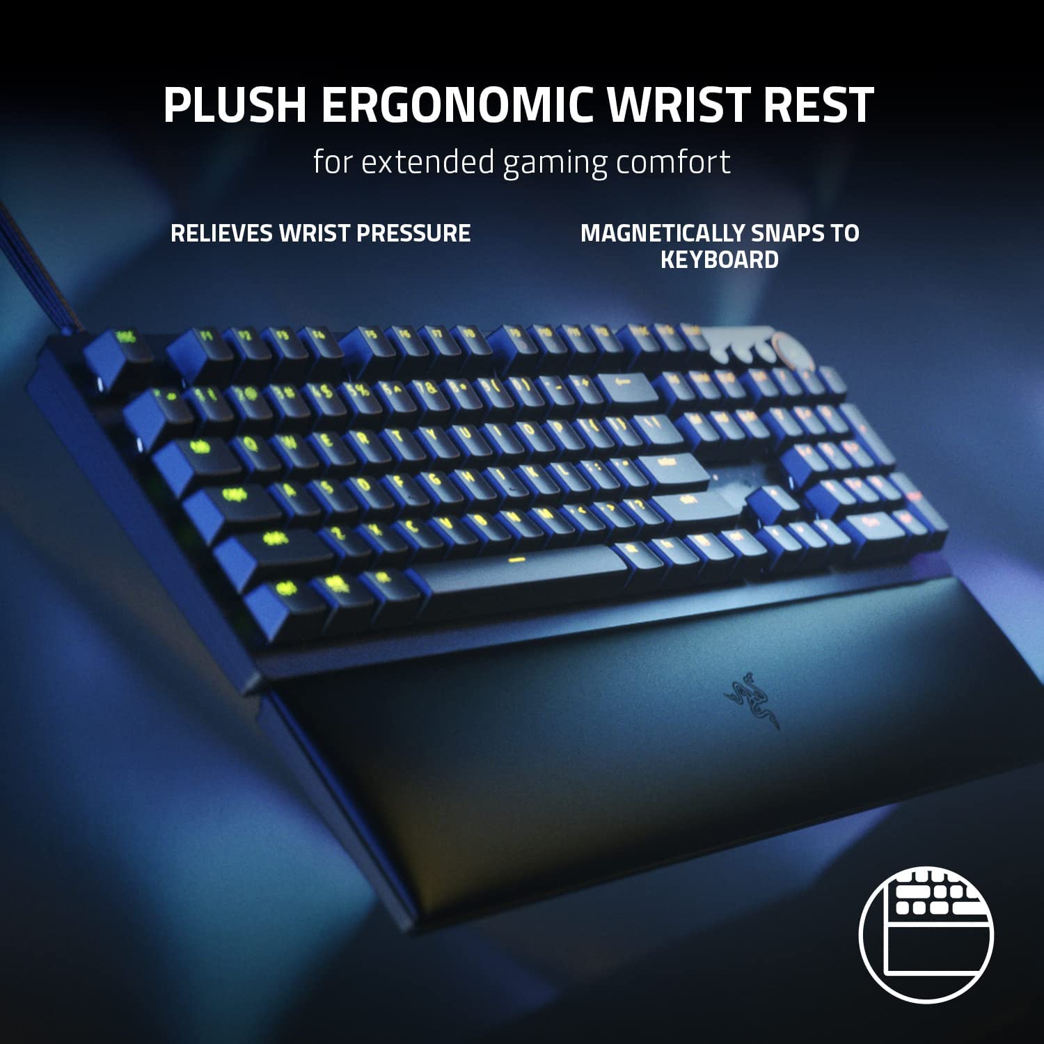 Razer Huntsman V2 Optical Gaming Keyboard: Fastest Clicky Optical Swit –  Digital P Enterprises